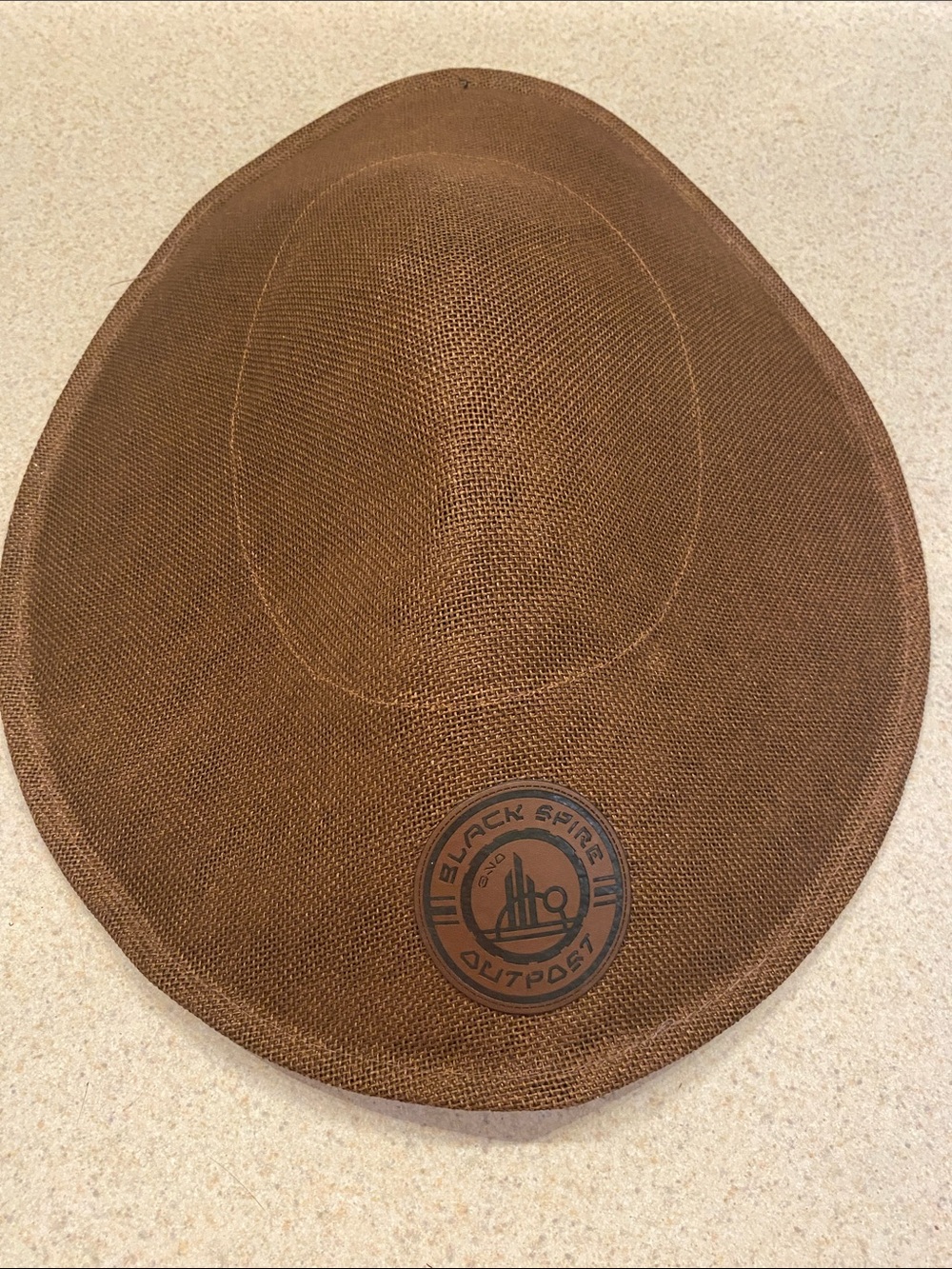Disney Star Wars Galaxys Edge Black Spire Outpost Logo Hat Cast Cosplay
